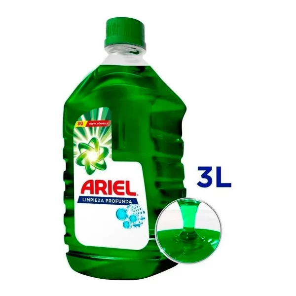 Ariel liquido para lavar ropa 3Lt